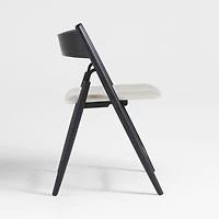Petrie Black Ash Wood Folding Dining Chair