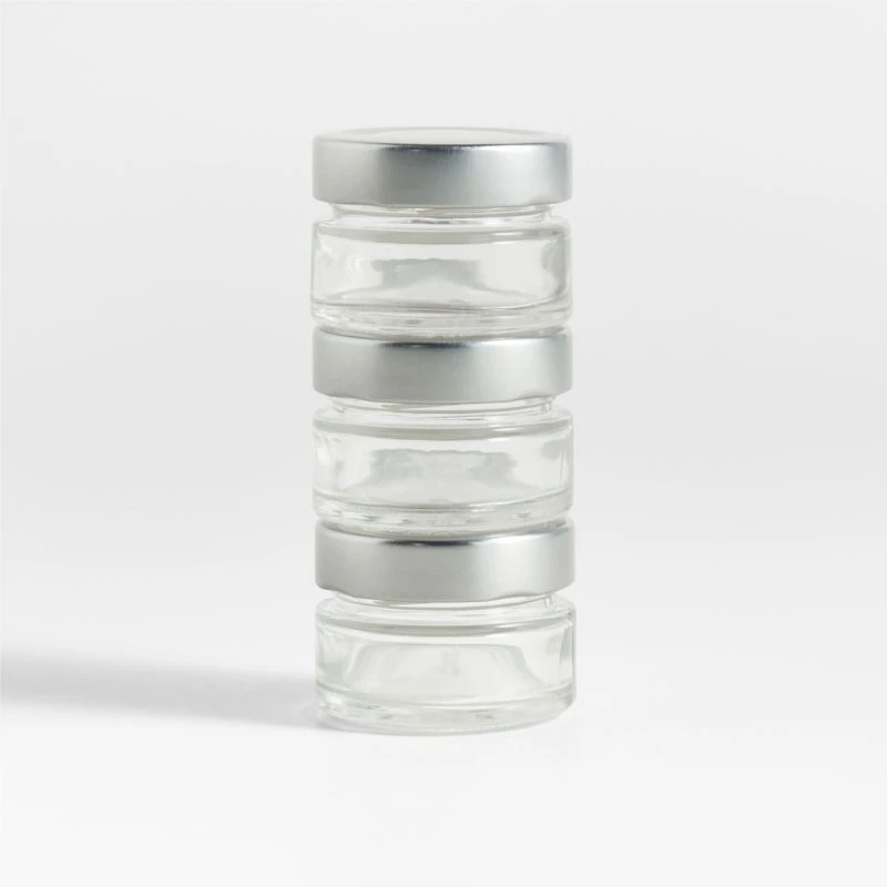 Peugeot Maestro Glass Pepper Storage Jars, Set of 3