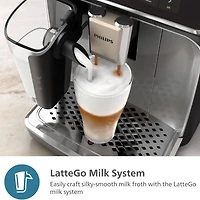 Philips 3300 Series Fully-Automatic Espresso Machine with LatteGo + Iced Coffee Maker