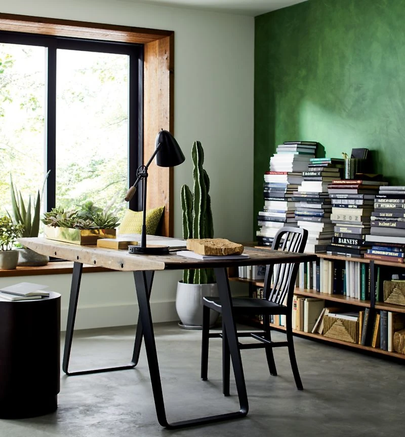 Delta Matte Black Side Chair with Alloy Grey Cushion