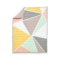Pieced Geo Baby Crib Quilt