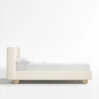 Pismo Natural Full Upholstered Bed