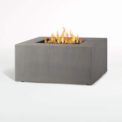 Plateau Square Outdoor Propane Fire Pit Table