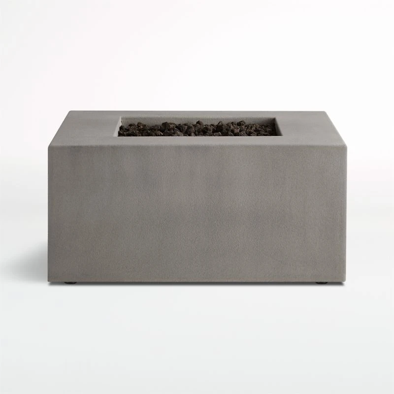 Plateau Square Outdoor Propane Fire Pit Table
