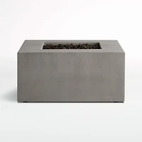 Plateau Square Outdoor Propane Fire Pit Table