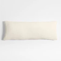 Plush 54x20 Pampas Ivory Body Pillow Cover