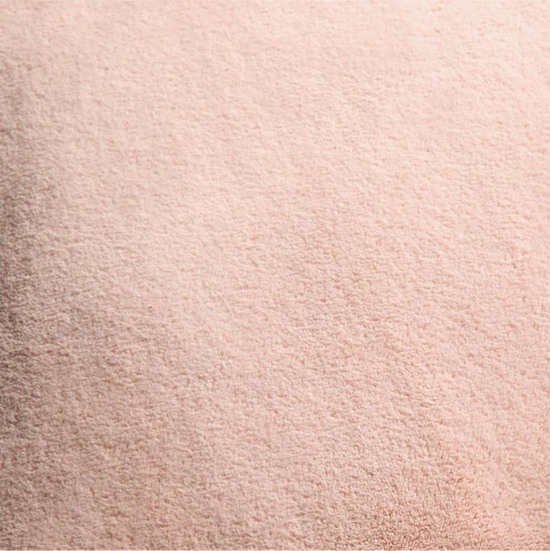 Plush 54x20 Pale Pink Body Pillow Cover