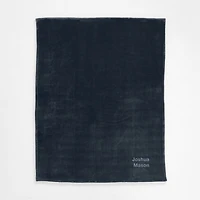 Plush 70x55 Deep Indigo Throw Blanket