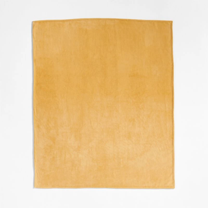 Gold Plush Kids Blanket