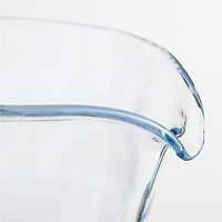 Pocket Low Wide Blown Glass Vase 14" by Daniel Humm