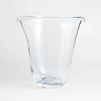 Pocket Low Wide Blown Glass Vase 14" by Daniel Humm