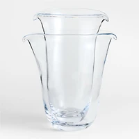 Pocket Low Wide Blown Glass Vase 14" by Daniel Humm