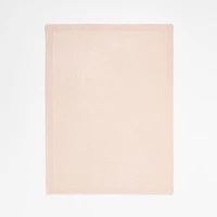 Pointelle Knit Elegant Pink Baby Stroller Blanket