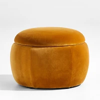 Pollie Marigold Velvet Nursery Rocking Chair