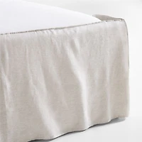 Positano Oatmeal Ivory Slipcovered King Bed