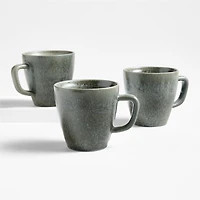 Prairie Moss Green Recycled Stoneware Mug