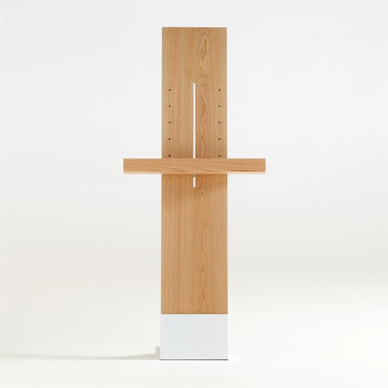 Adjustable White Oak Display Easel