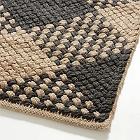 Procida Performance Handwoven Black Indoor/Outdoor Area Rug 10'x14'