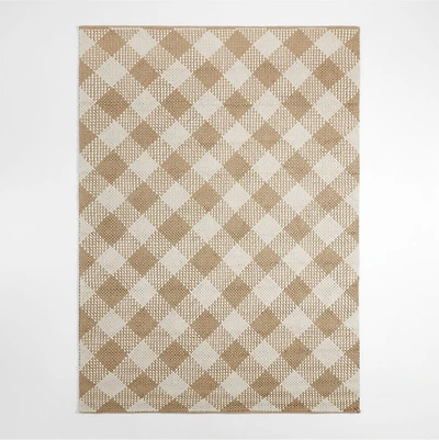 Procida Performance Handwoven White Indoor/Outdoor Area Rug 9'x12'