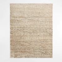 Provence Jute and Wool Hand-Knotted Grey Area Rug 8'x10'