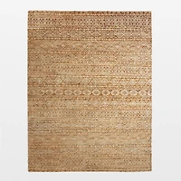 Provence Jute and Wool Hand-Knotted Taupe Brown Area Rug 10'x14'