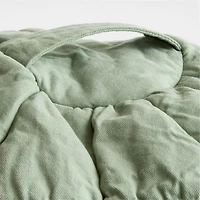 Verte Green Small 30" Puffy Kids Bean Bag Chair Cover