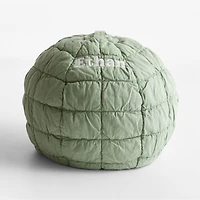 Verte Green Small 30" Puffy Kids Bean Bag Chair Cover