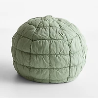 Verte Green Small 30" Puffy Kids Bean Bag Chair Cover
