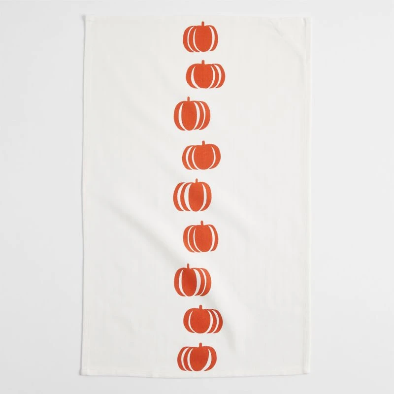 Pumpkin Fall Dish Towel
