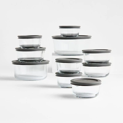 Pyrex 20-Piece Glass Food Storage Set