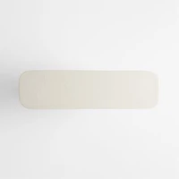 Quarry White Recycled Fiberstone 48" Console Table