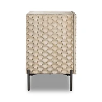 Raffael 49.5" Grey Wash Wood Storage Media Console