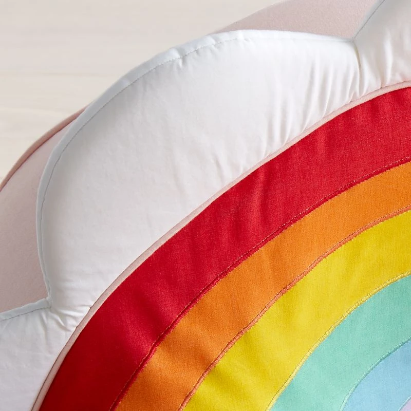 Large Rainbow Kids Lounge Nod Chair