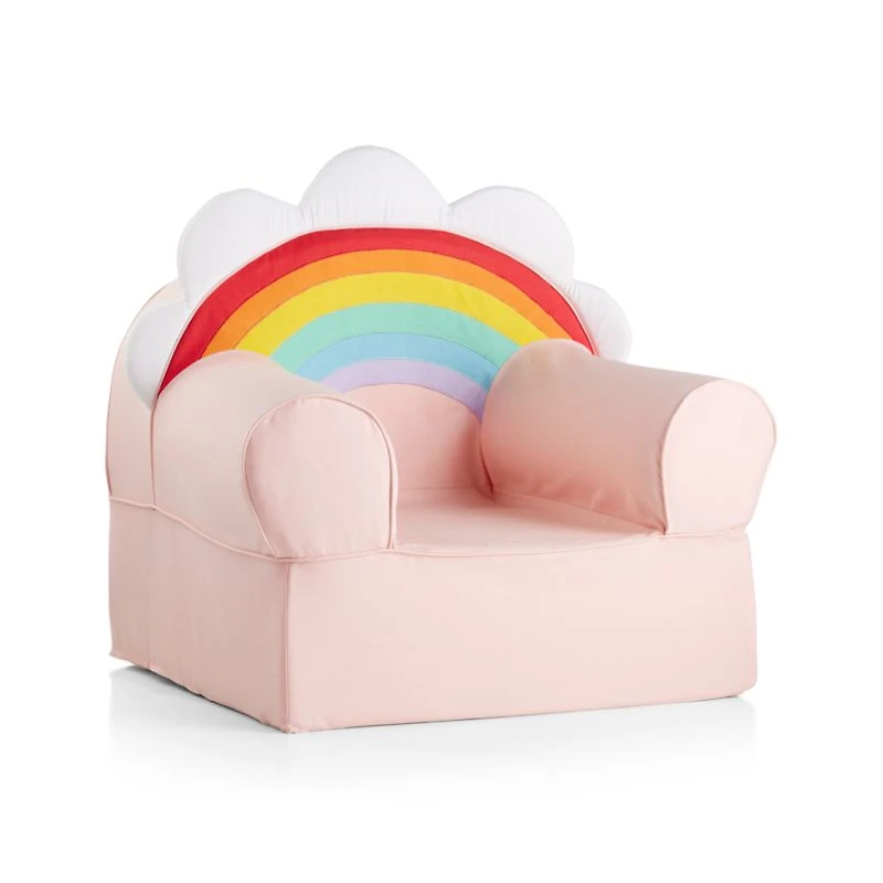 Large Rainbow Kids Lounge Nod Chair