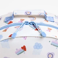 Rainbows and Unicorns Large Kids Backpack with Side Pockets