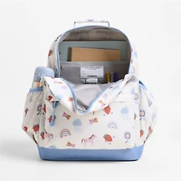 Rainbows and Unicorns Large Kids Backpack with Side Pockets