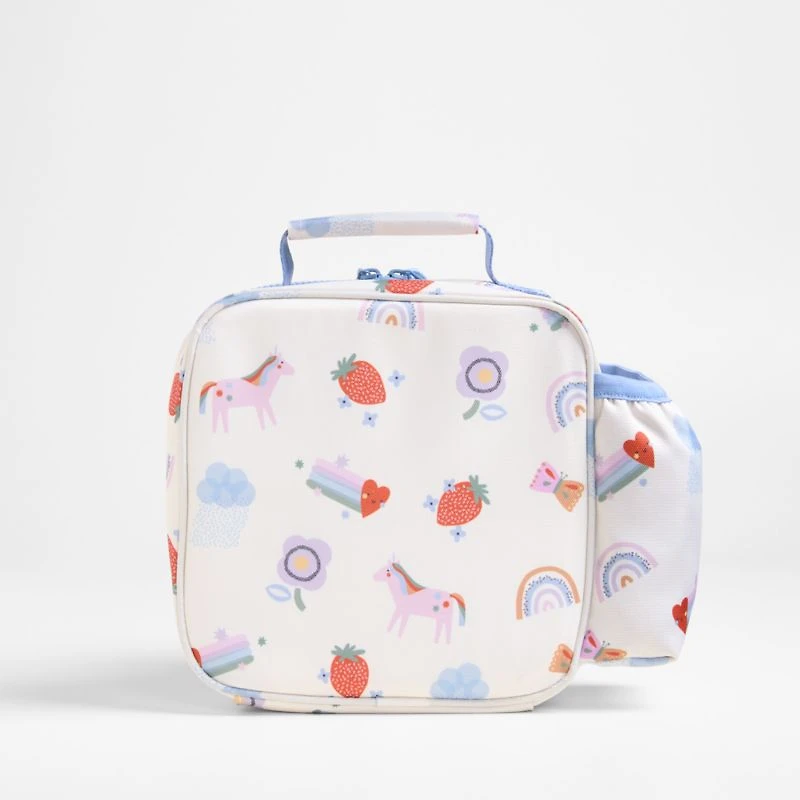 Rainbows and Unicorns Soft Insulated Kids Lunch Box