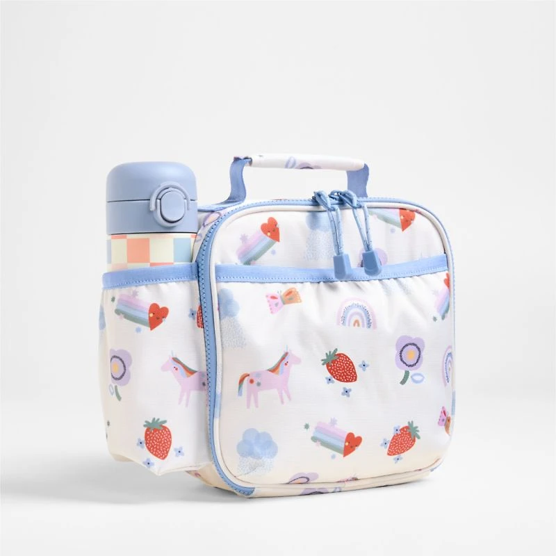 Rainbows and Unicorns Soft Insulated Kids Lunch Box