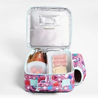 Rainy Rainbows Soft Insulated Kids Lunch Box