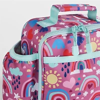 Rainy Rainbows Soft Insulated Kids Lunch Box
