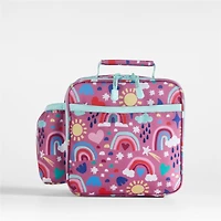 Rainy Rainbows Soft Insulated Kids Lunch Box