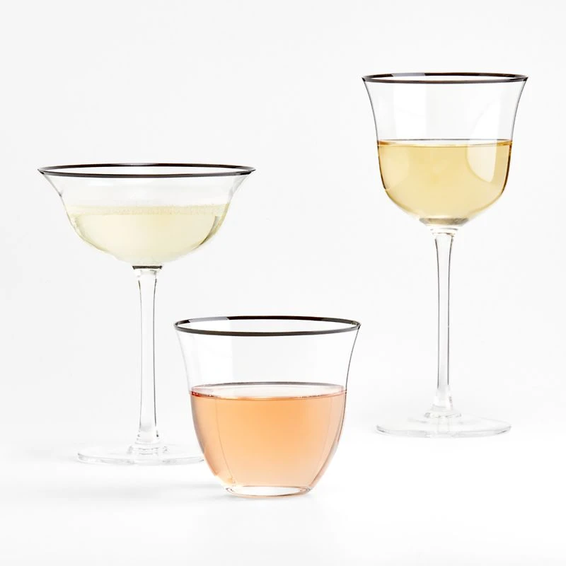 Range 6.5-Oz. Coupe Glass by Leanne Ford