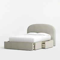 Rayna Upholstered Queen Storage Bed
