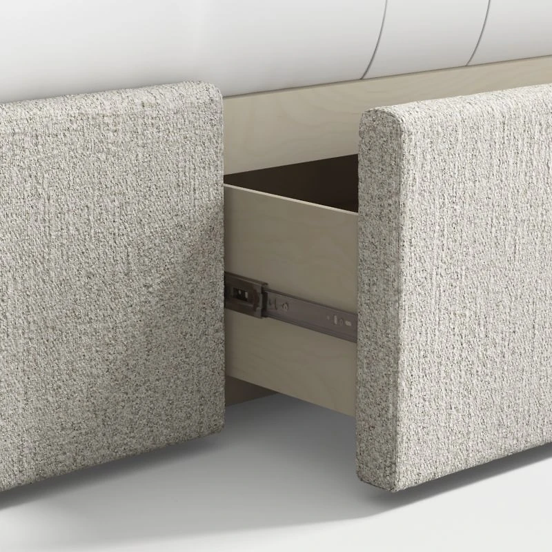 Rayna Upholstered Queen Storage Bed