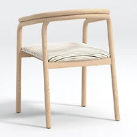 Redonda Wood Upholstered Dining Chair