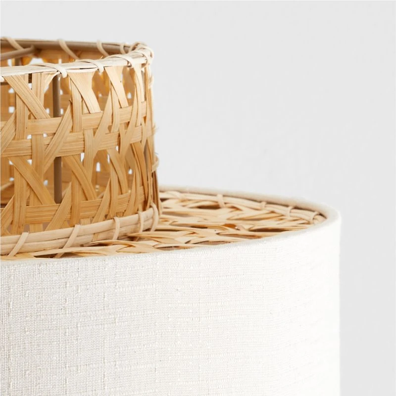 Reese Cane 22" Kids Semi-Flush Mount Ceiling Light