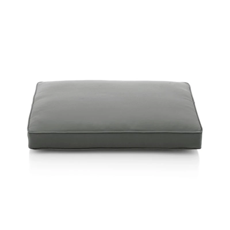 Regatta Graphite Sunbrella ® Outdoor Ottoman Cushion