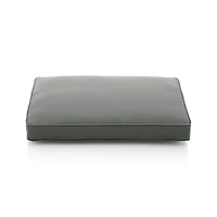 Regatta Graphite Sunbrella ® Outdoor Ottoman Cushion