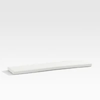 Regatta White Sand Sunbrella ® Outdoor Dining Bench Cushion
