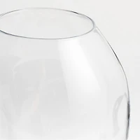 Regen Clear Blown Glass Vase 11"